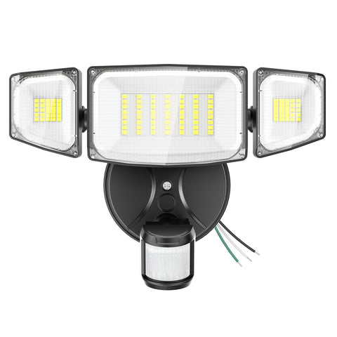 imaihom 50W motion-sensor outdoor light front view improves yard visibility at night