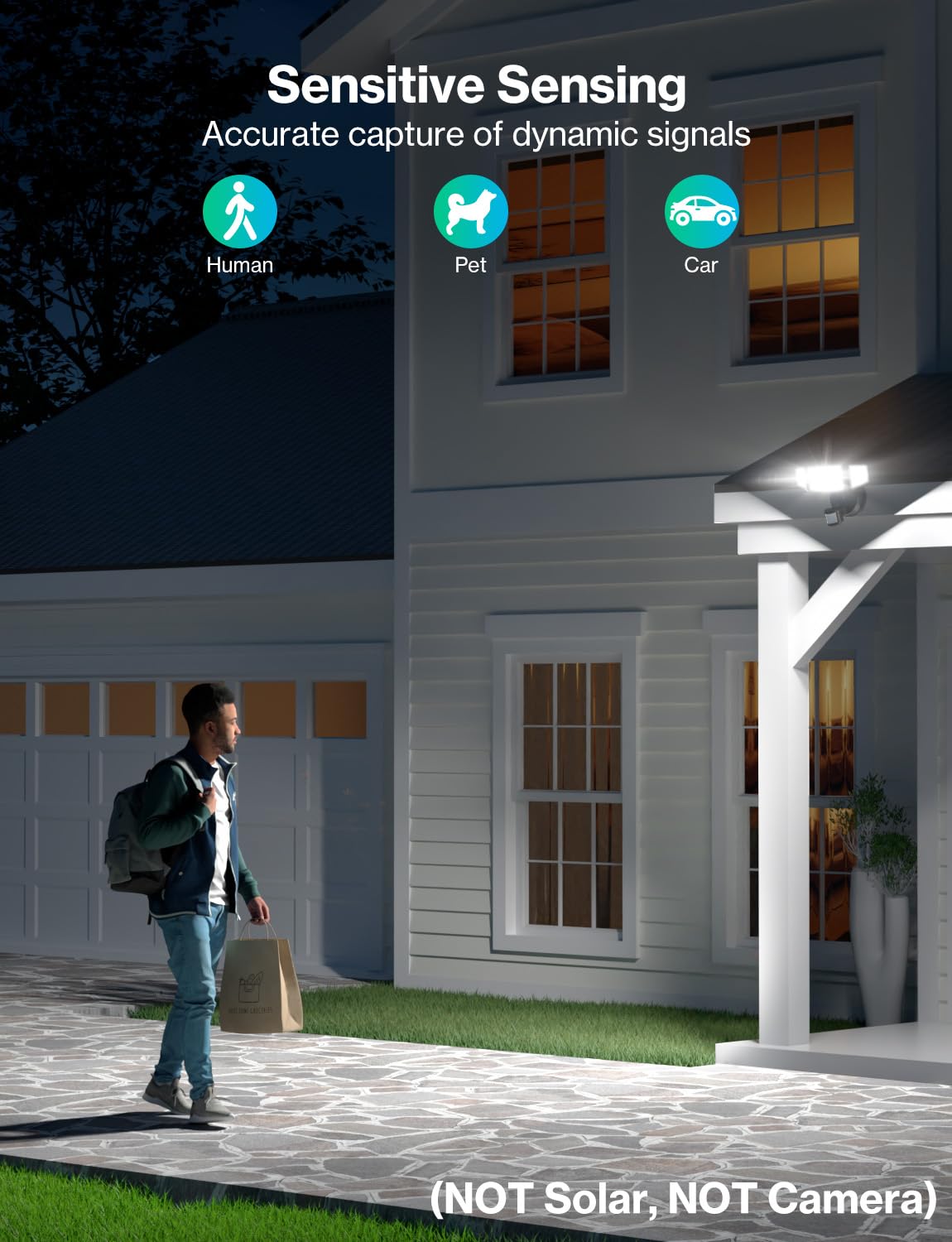 imaihom ip65 waterproof design withstands rain and heat for year round use
