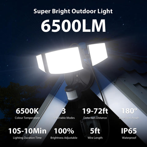 iMaihom motion sensor close-up for quick security lighting