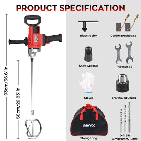 IMAYCC drill mixer in-use demonstrates efficient cement and mud mixing.