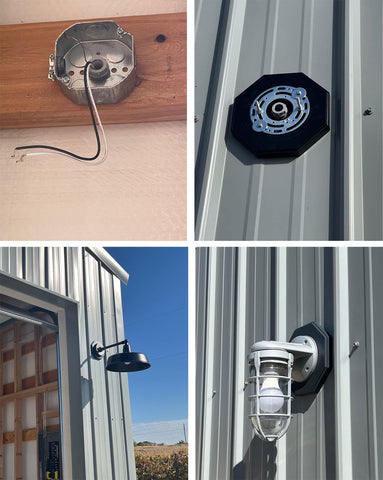 iMBAPrice IMBA-8161 BK compatible with T-111 and HardiePlank siding for flexible installation.