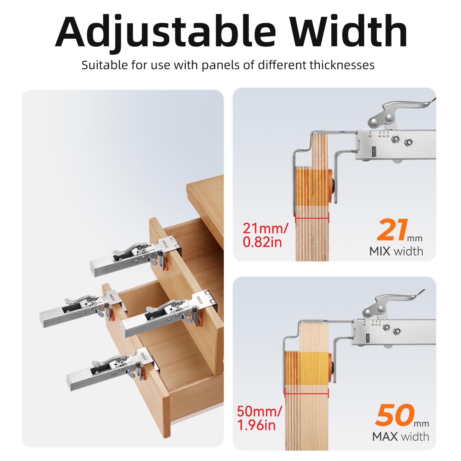 Imbot 2-pack clamps with blades and corners included.