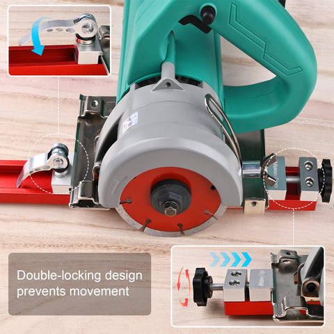 IMeanTop adjustable blade-to-guide distance rail supports versatile cutting needs.