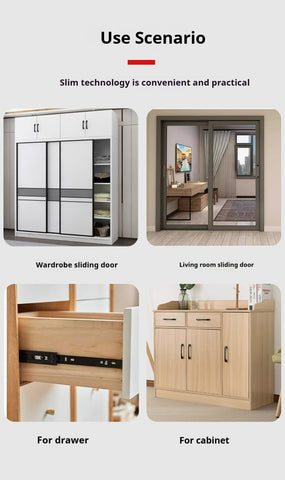 Imgjsx strong suction provides secure closure for cabinets and sliding doors.