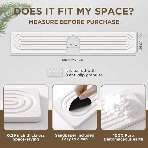 IMGROSE sink drying mat doubles as organizer for soap and sponges