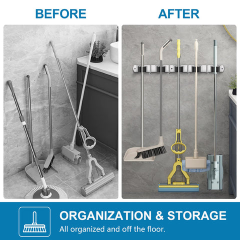 IMILLET no-drill adhesive option keeps walls intact and tools organized