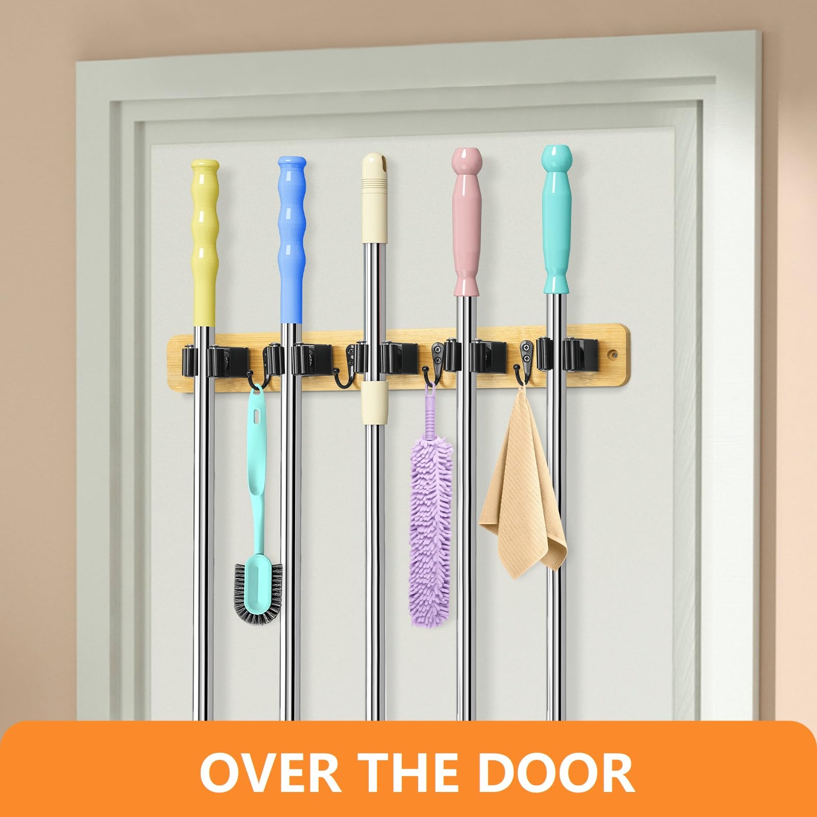 IMILLET screw-install option secures the mount on non-smooth walls.
