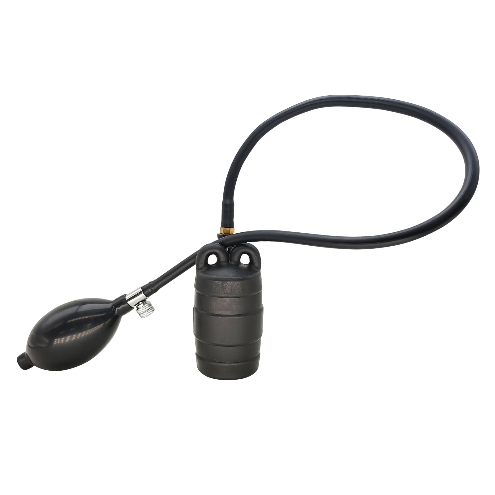 IMJEGEM.Q test plug for plumbing demonstrates simple self-contained sealing.