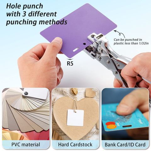 IMLIKE compact handheld design fits in hand for quick punches.