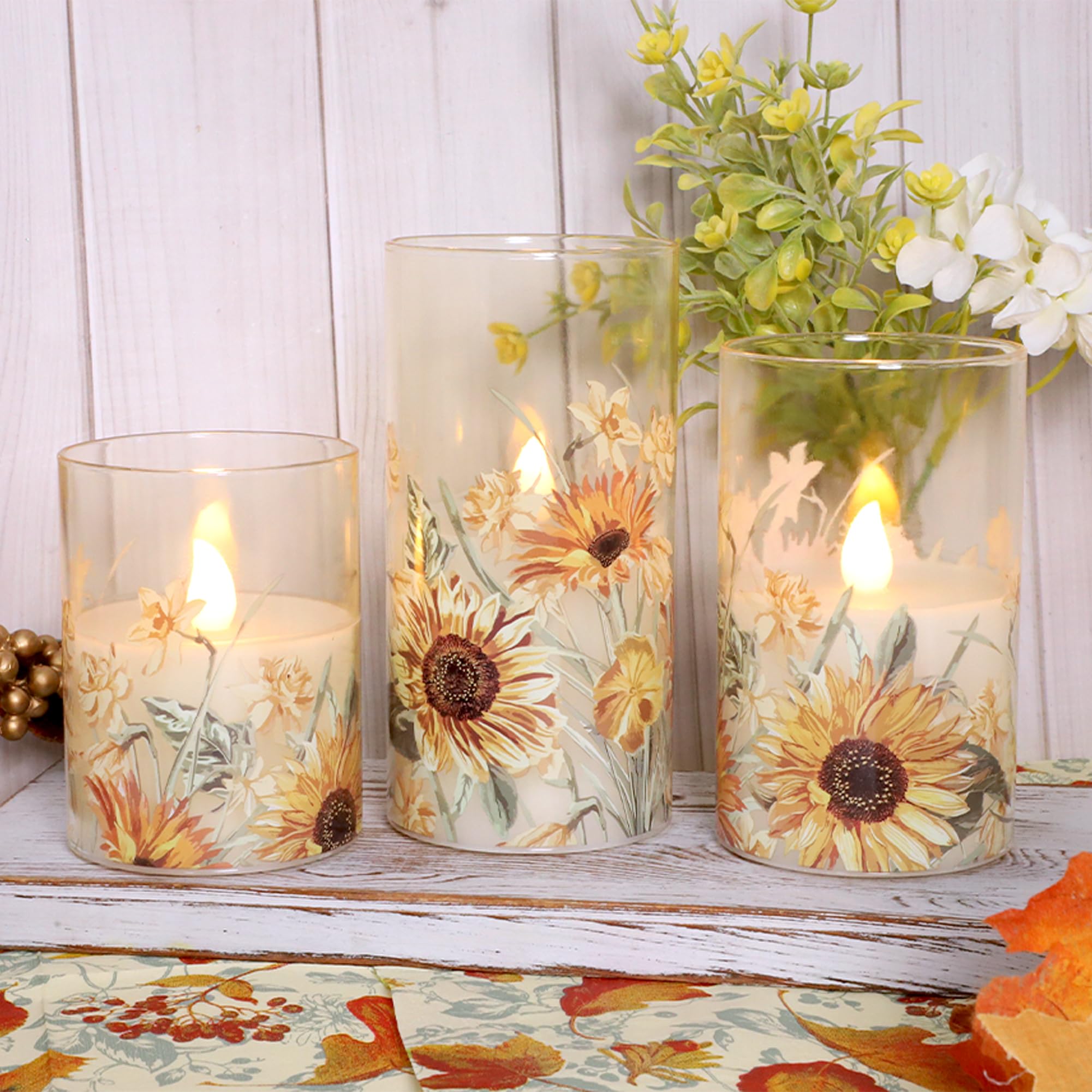 Immeiscent kid-friendly candles provide safe decor around children and pets.