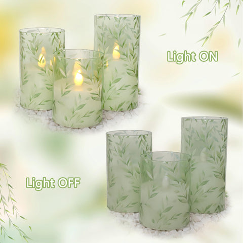 Immeiscent LEDs provide a steady, flicker-free, energy-efficient glow.