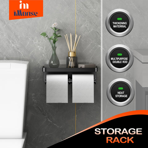 iMonse easy-install-adhesive-and-screws suits varied walls.