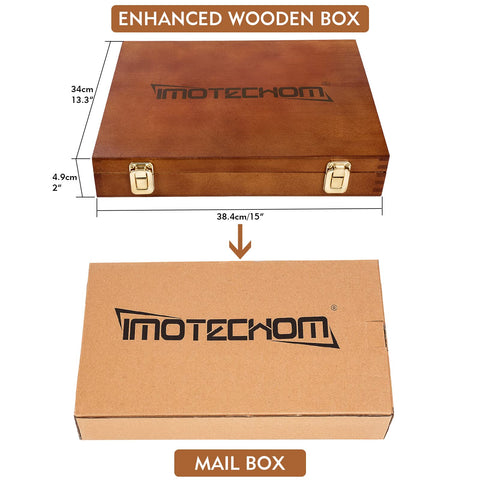 IMOTECHOM aluminum oxide sharpening stone enables quick edge refresh