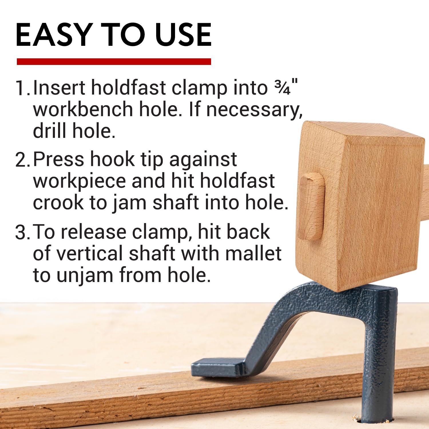 IMPRESA 3-pack provides versatile support for furniture making and cabinetry tasks.
