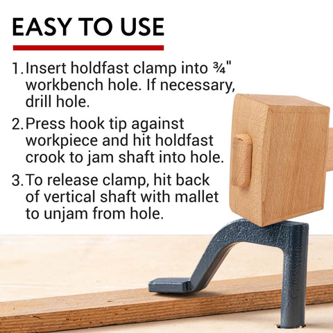 IMPRESA 3-pack provides versatile support for furniture making and cabinetry tasks.