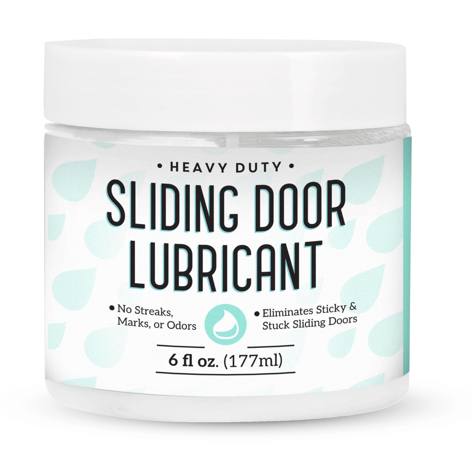 IMPRESA heavy-duty sliding door lubricant bottle pour smooths operation and reduces noise