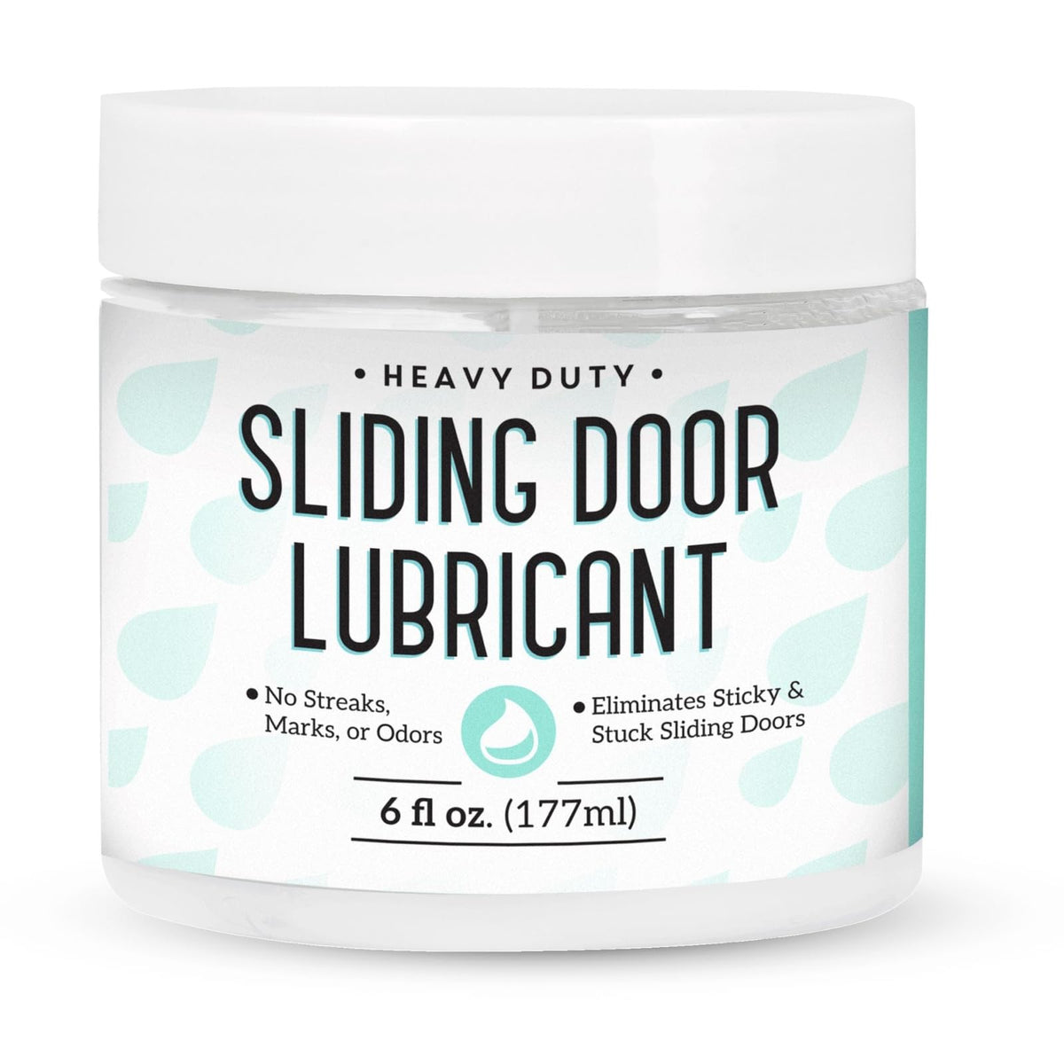 IMPRESA heavy-duty sliding door lubricant bottle pour smooths operation and reduces noise