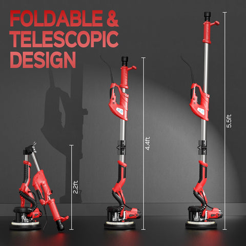 IMQUALI sander at 7-speed range for tailored finishes.