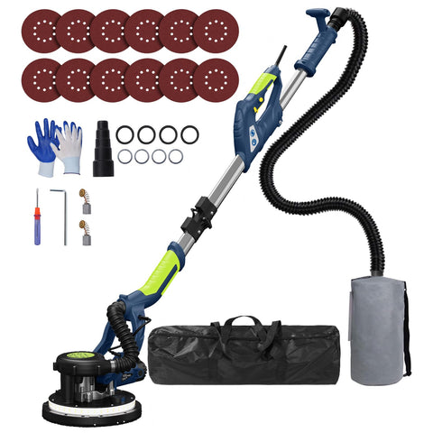 IMQUALI drywall sander with blue body for smooth ceilings