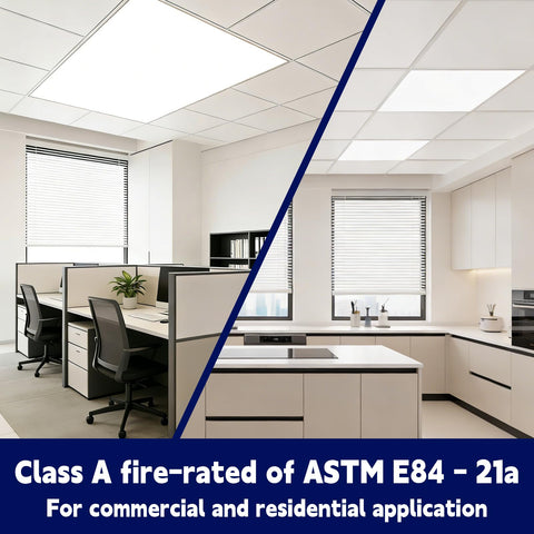 IMXPW PVC ceiling tiles washable smooth surface for kitchens