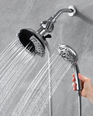 INAVAMZ 2-in-1 handheld shower head offers versatile cleansing with 10 modes