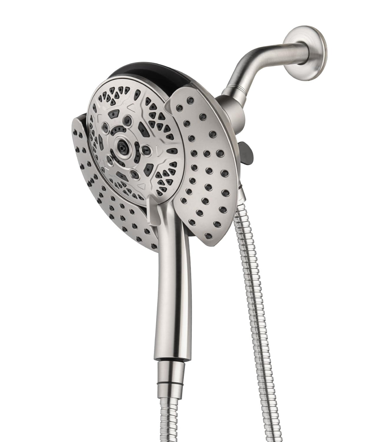INAVAMZ 7-2-inch rainfall head for a spa-like shower.