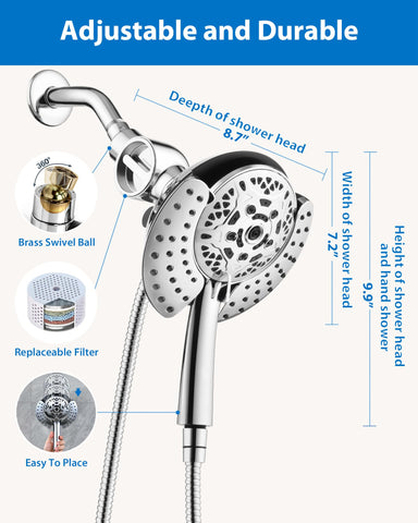 INAVAMZ chrome finish adds a sleek touch to modern bathrooms