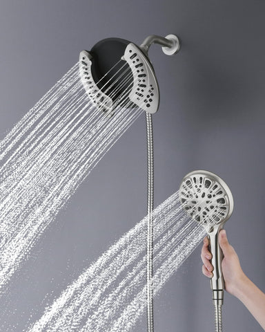 INAVAMZ detachable handheld shower head enables targeted rinsing