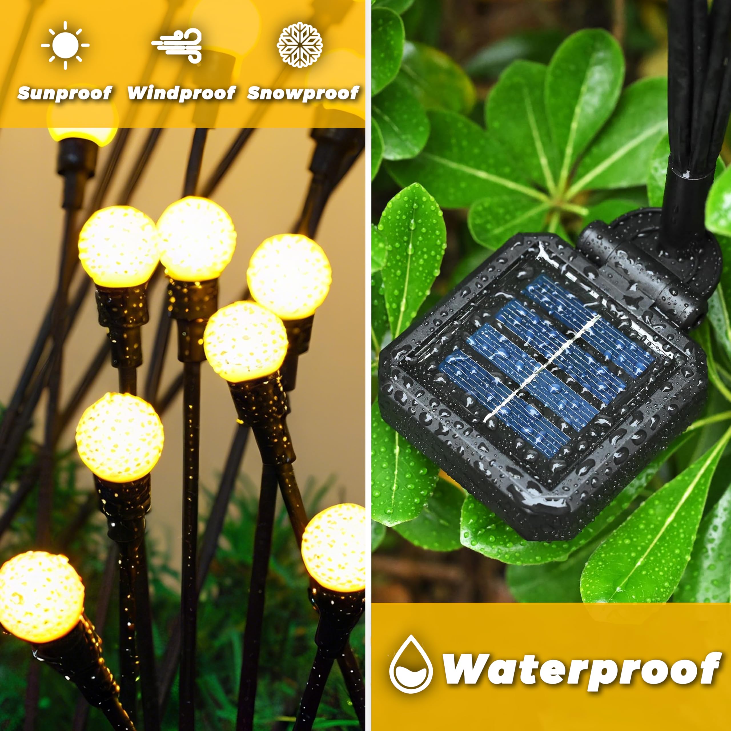 inBoboli solar lights brighten balconies and patios with gentle ambience.
