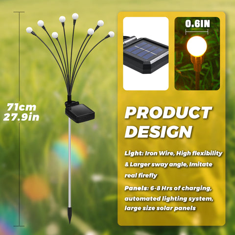 inBoboli Firefly Lights with IP65 protection resist rain and snow.