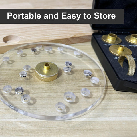 inBovoga brass bushing set closeup highlighting durable finish