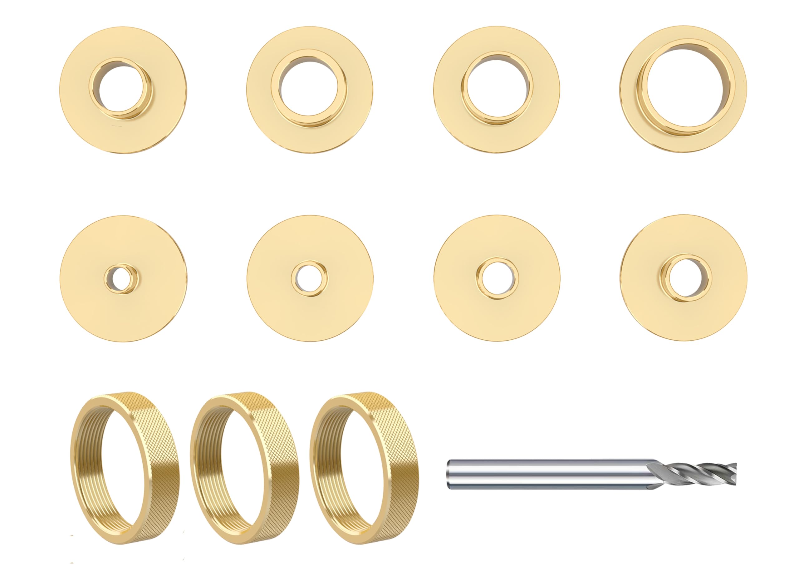inBovoga brass bushings durability and color retention in view