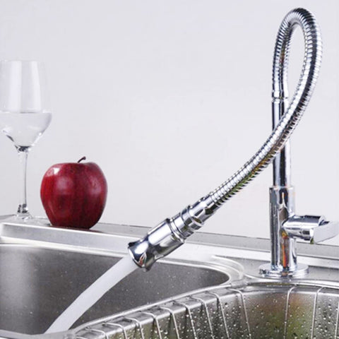 Inchant deck-mount outdoor faucet installed for clean outdoor sink setup.