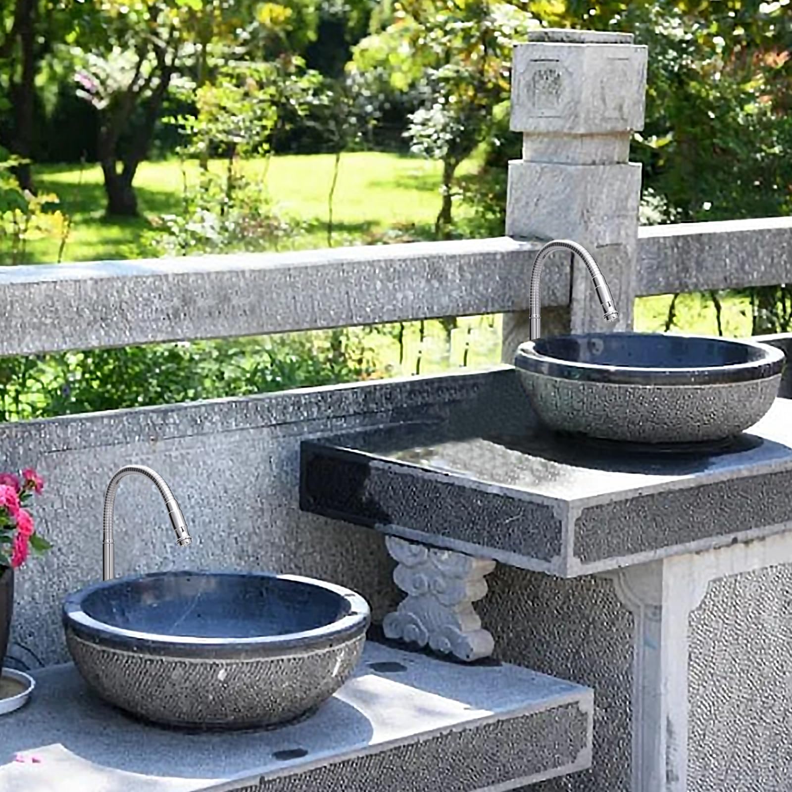 Inchant wide-compatibility for outdoor spaces like boats and campers.