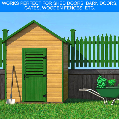 Inchoco 6-pack includes screws for quick outdoor installation