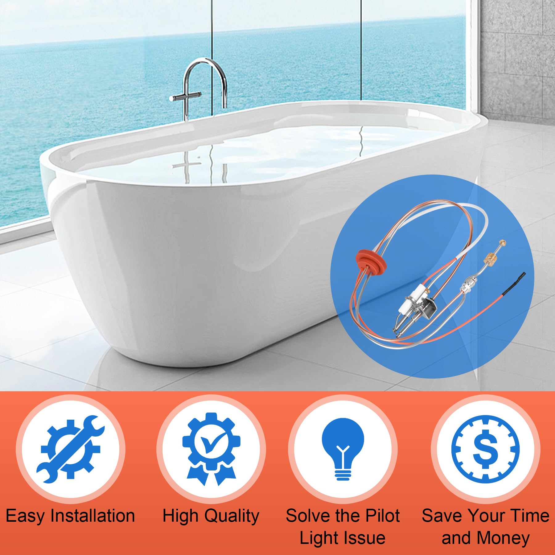 Inchoco SP20075 installation view demonstrates easy, tool-free replacement