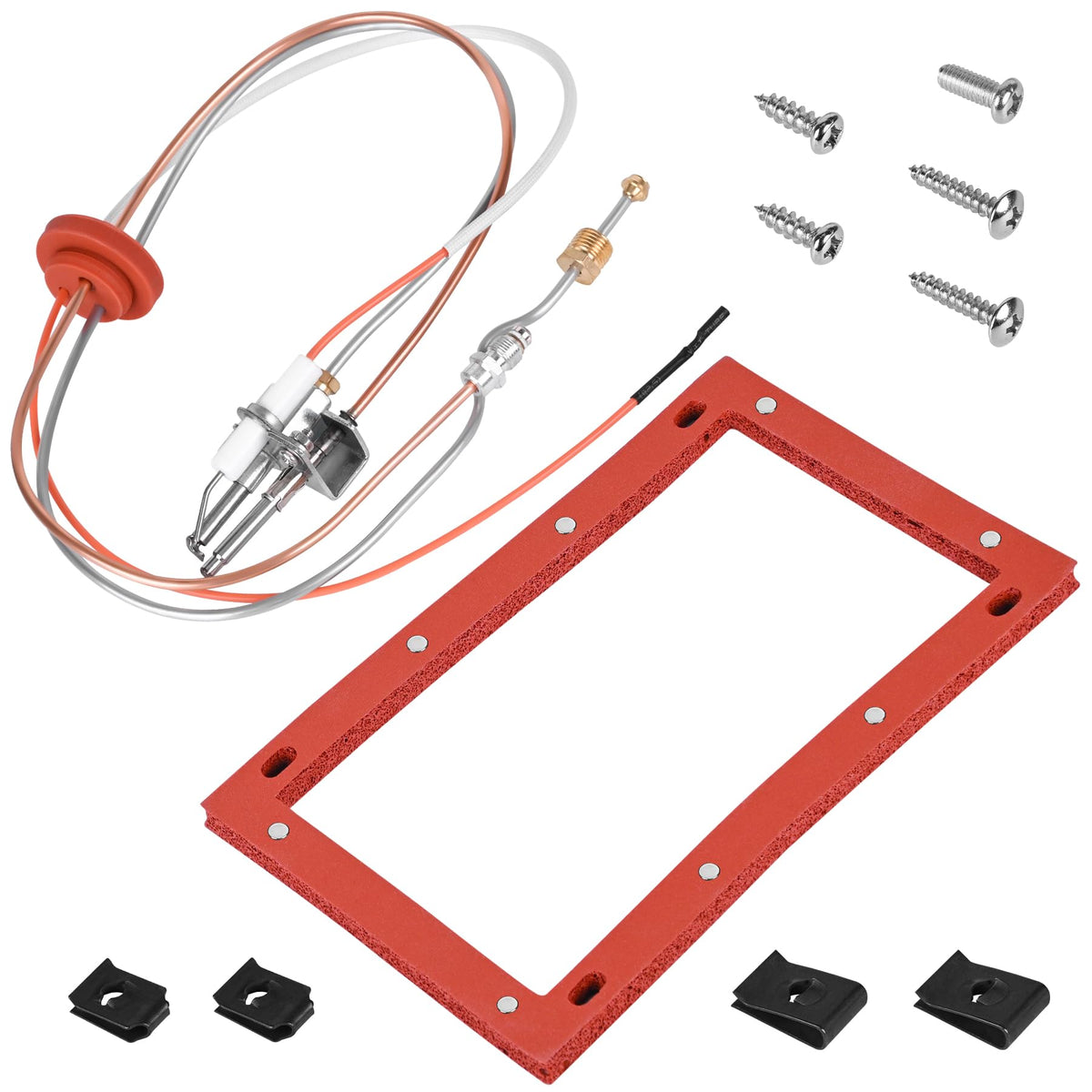 Inchoco SP20075 pilot and igniter kit front view for reliable Rheem starts