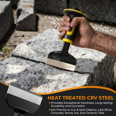 INCLY 11-inch pointed chisel for targeted removal