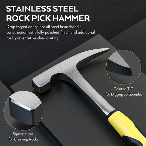 INCLY 8-inch brick chisel for tile removal and mortar work