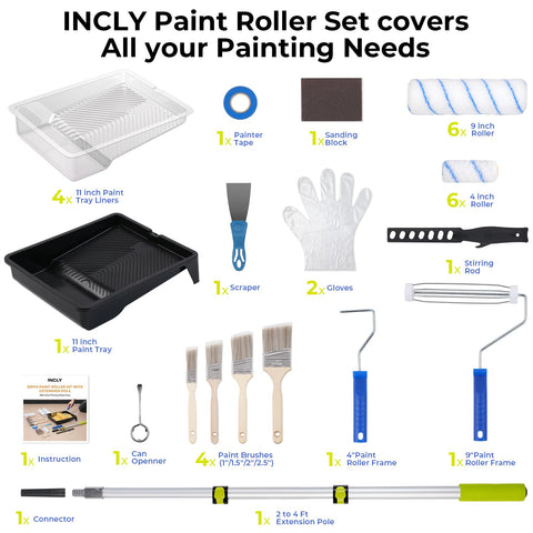 INCLY included accessories speed up prep and cleanup.