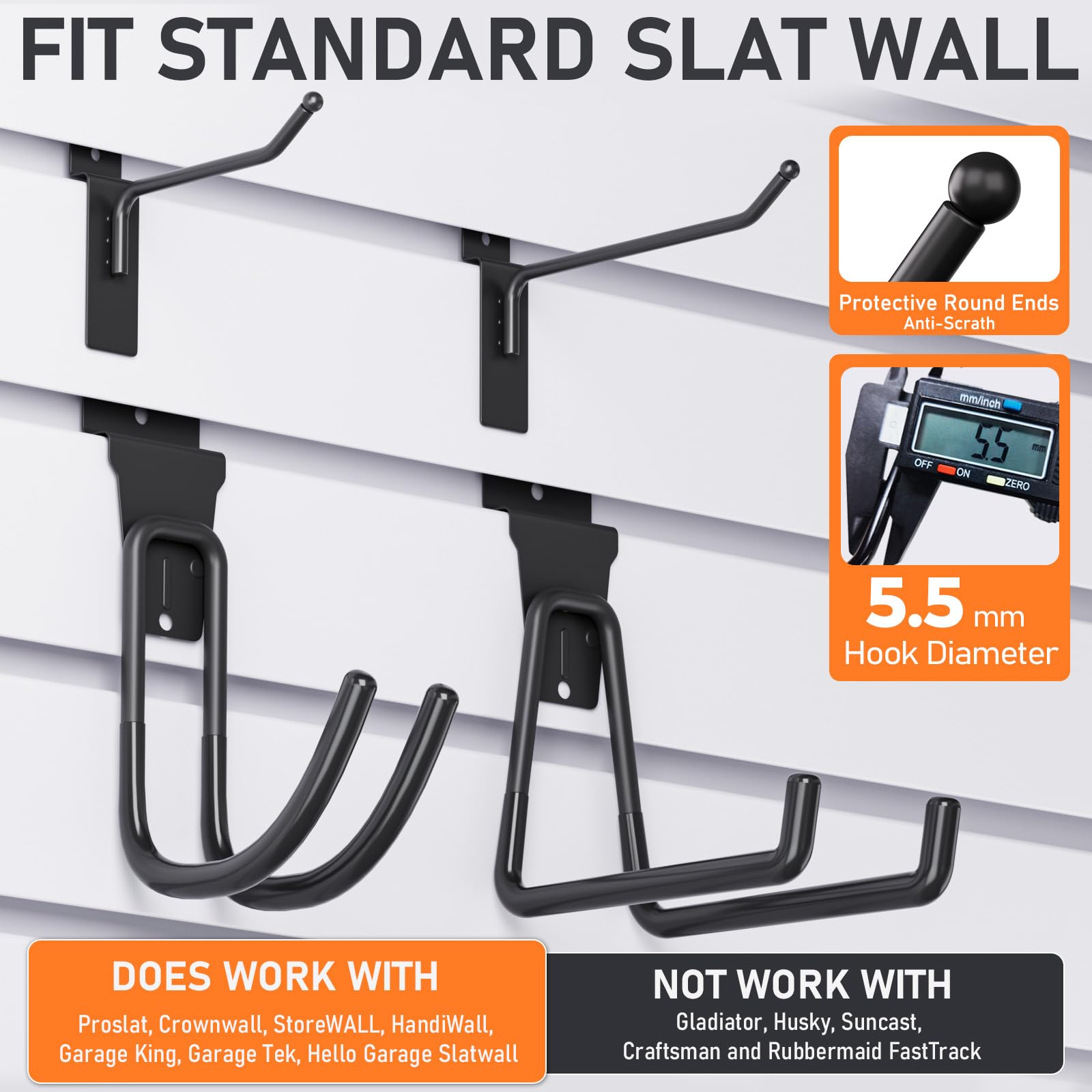 Easy installation by sliding into grooves and pressing down securely.