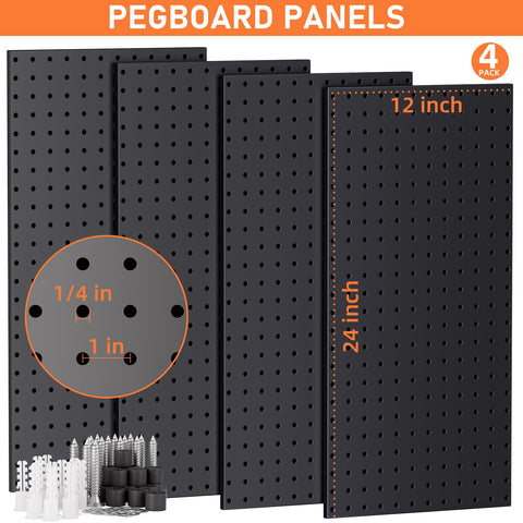 INCLY pegboard hooks and accessories spread for organized tool access.