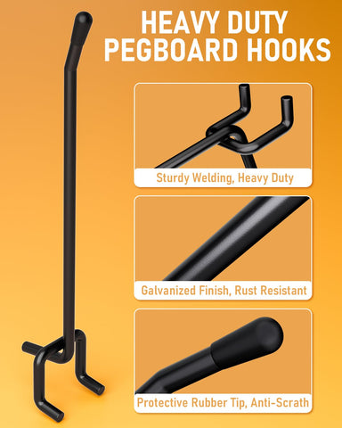 INCLY matte black finish adds durable corrosion resistance for busy workshops.