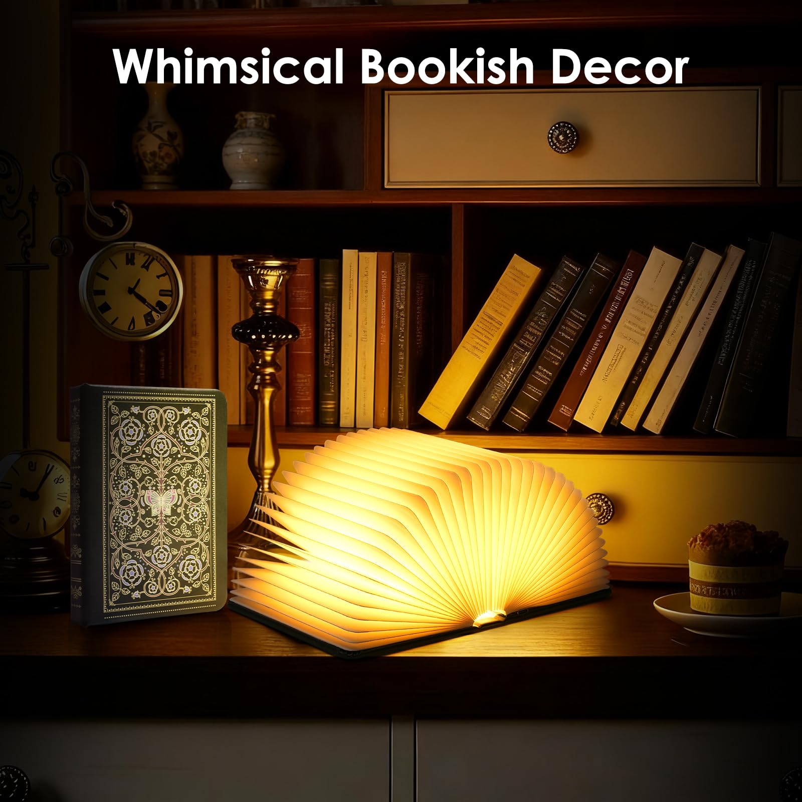 Incolumitas Book Lamp includes a USB cable for easy charging.