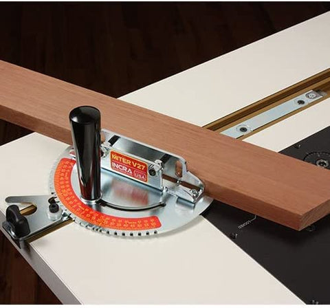 Special stops at plus/minus 22-1/2 degrees for versatile bevels