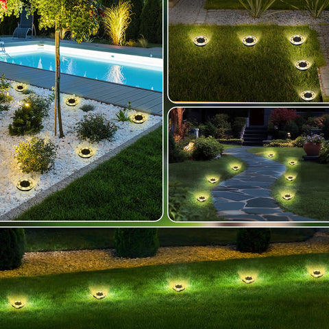 INCX solar lights offer dusk-to-dawn ambience and improved curb appeal.