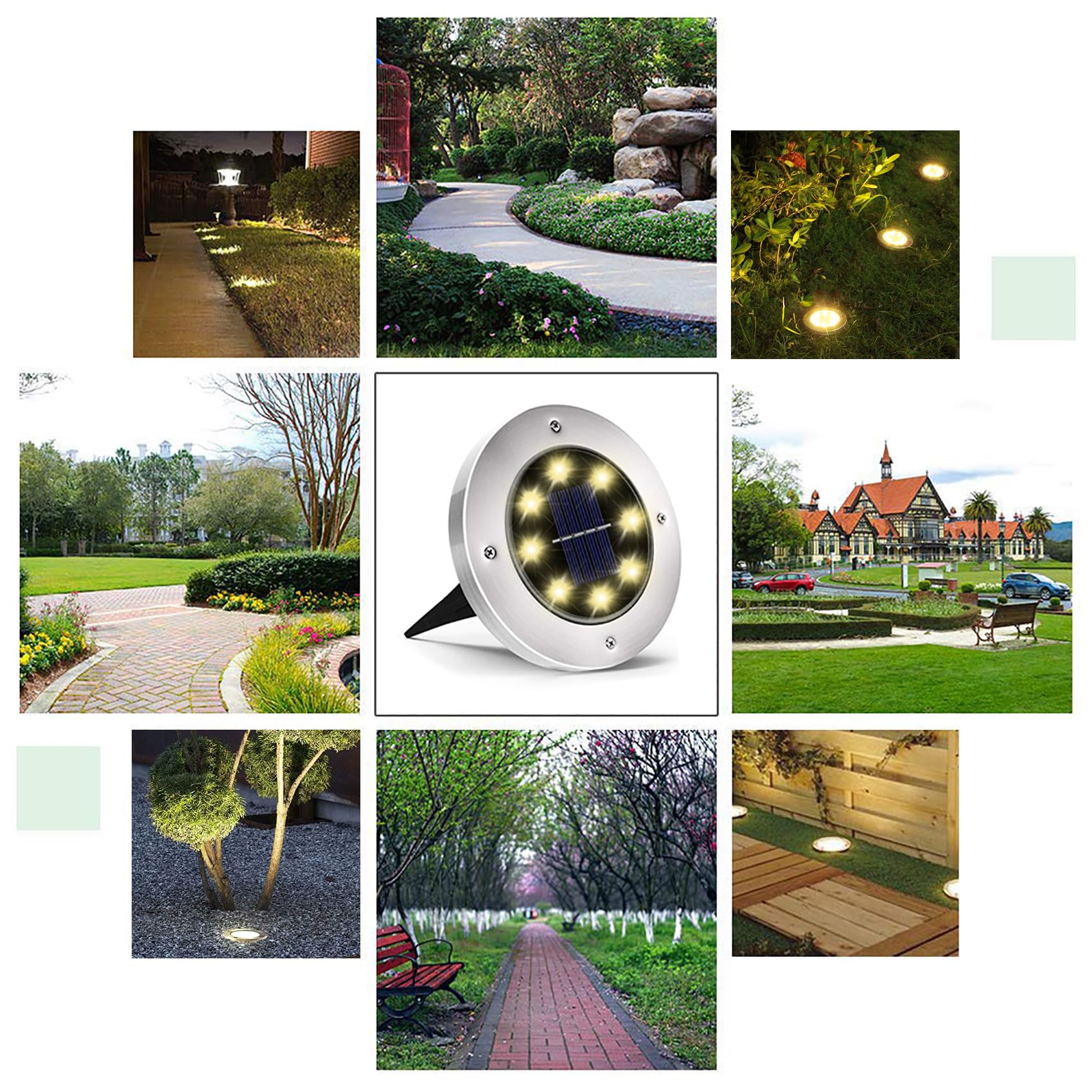 INCX solar lights packaged as a thoughtful gift for gardening enthusiasts