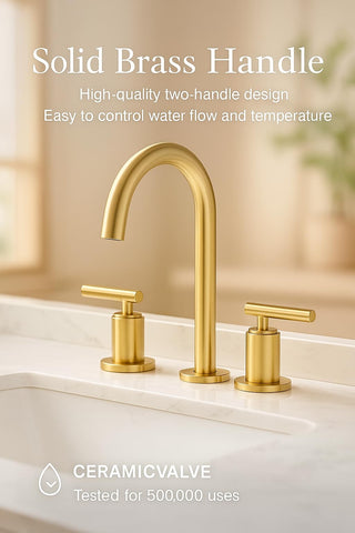 Indare pop-up drain assembly included for smooth drainage.