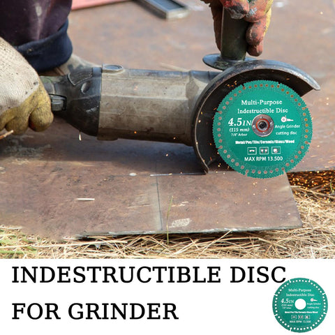 Indestructible Disc durable six-disc set for home and pro projects
