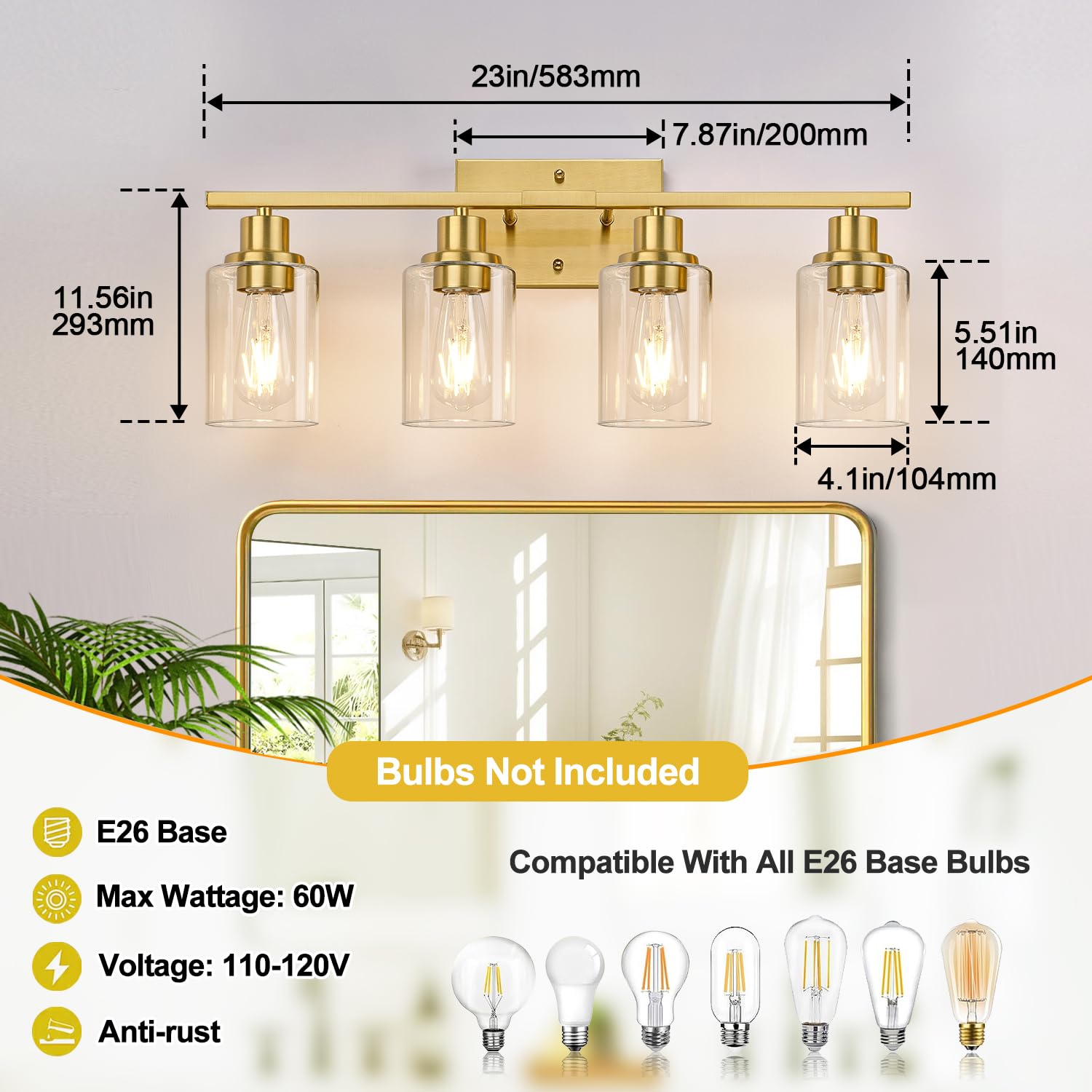 Indoi 36-month warranty and supportive service for the fixture